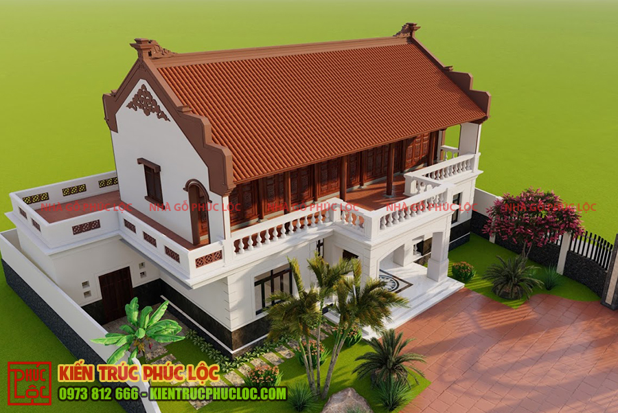 Top 10 mẫu nhà gỗ 2 tầng đẹp nhất hiện nay tại Việt Nam