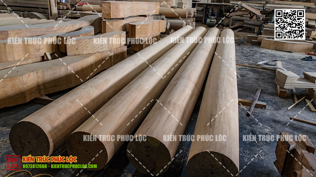 Báo giá thi công nhà gỗ 3 gian trọn gói 