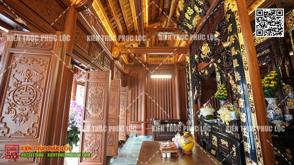 Báo giá thi công nhà gỗ 3 gian trọn gói 