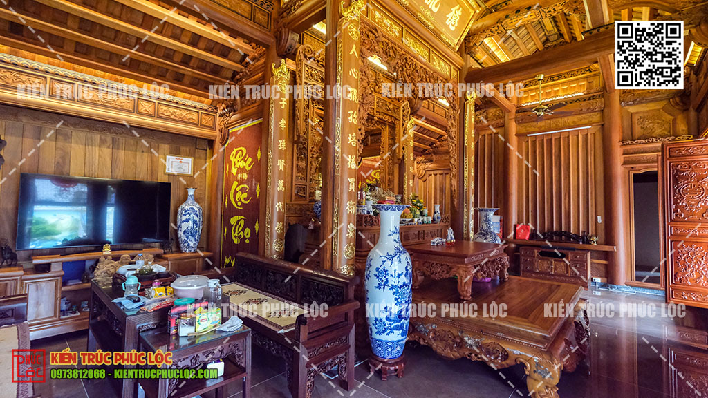 nhà thờ 5 gian giá bao nhiên tiền