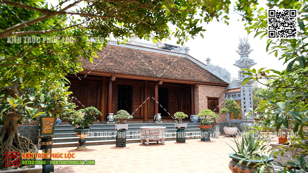 Mẫu nhà 5 gian chữ u
