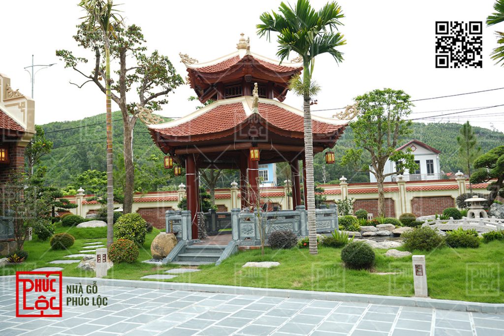 Nhà gỗ 3 gian trọn gói 