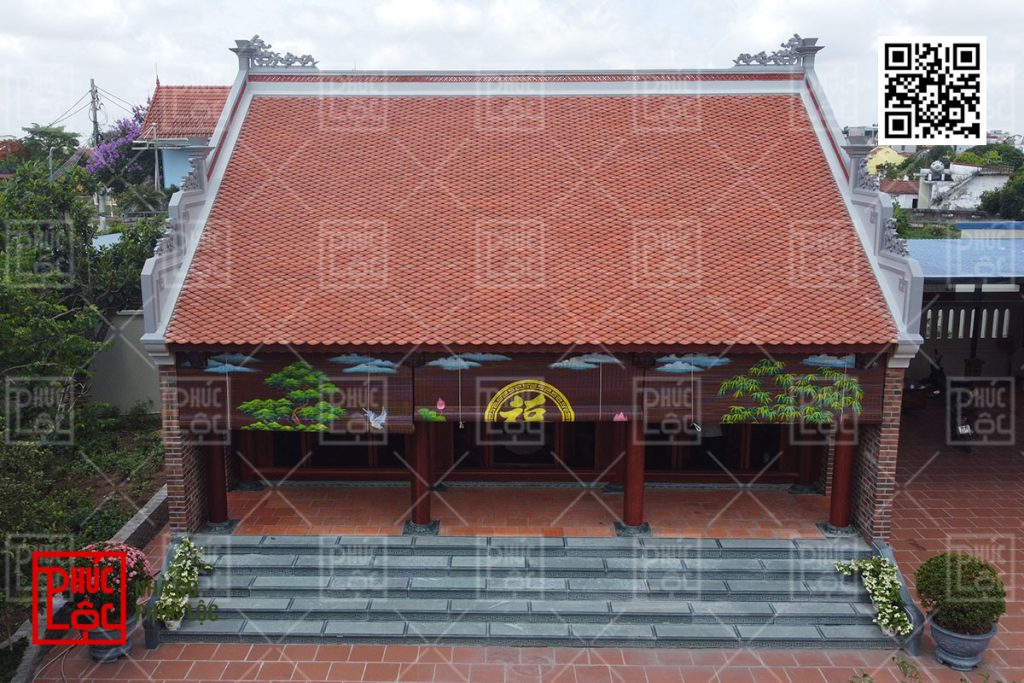 Nhà gỗ 3 gian trọn gói 