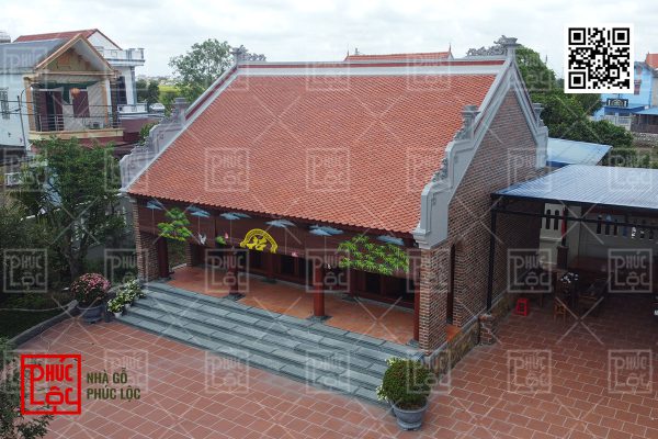 Nhà gỗ 3 gian trọn gói