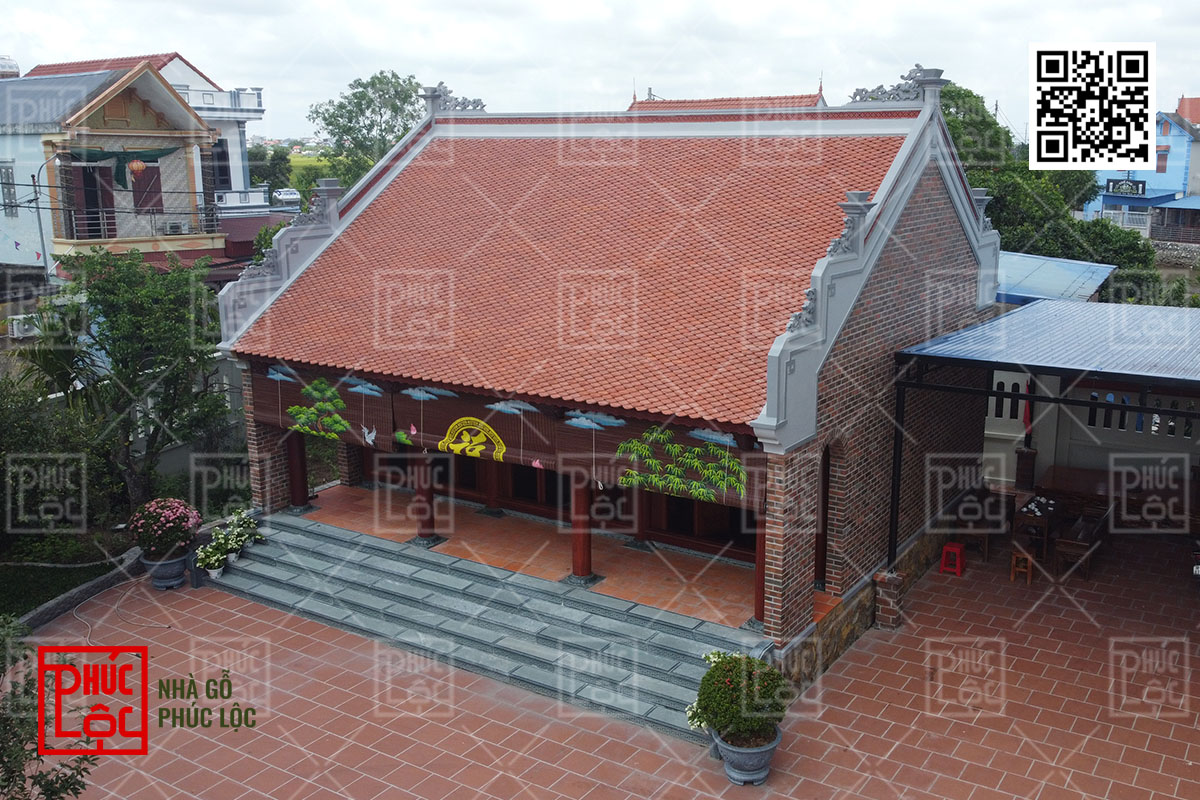 Nhà gỗ 3 gian trọn gói