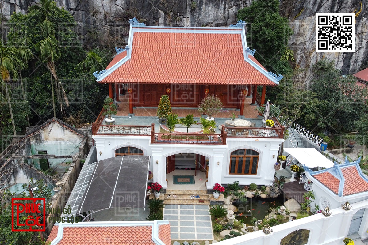 Nhà thờ trên tầng 2: Giải pháp kết hợp không gian sống và thờ cúng