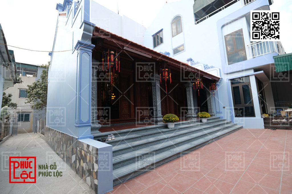 Đất hình thang nở hậu hợp nhà gỗ 3 gian hay 5 gian?