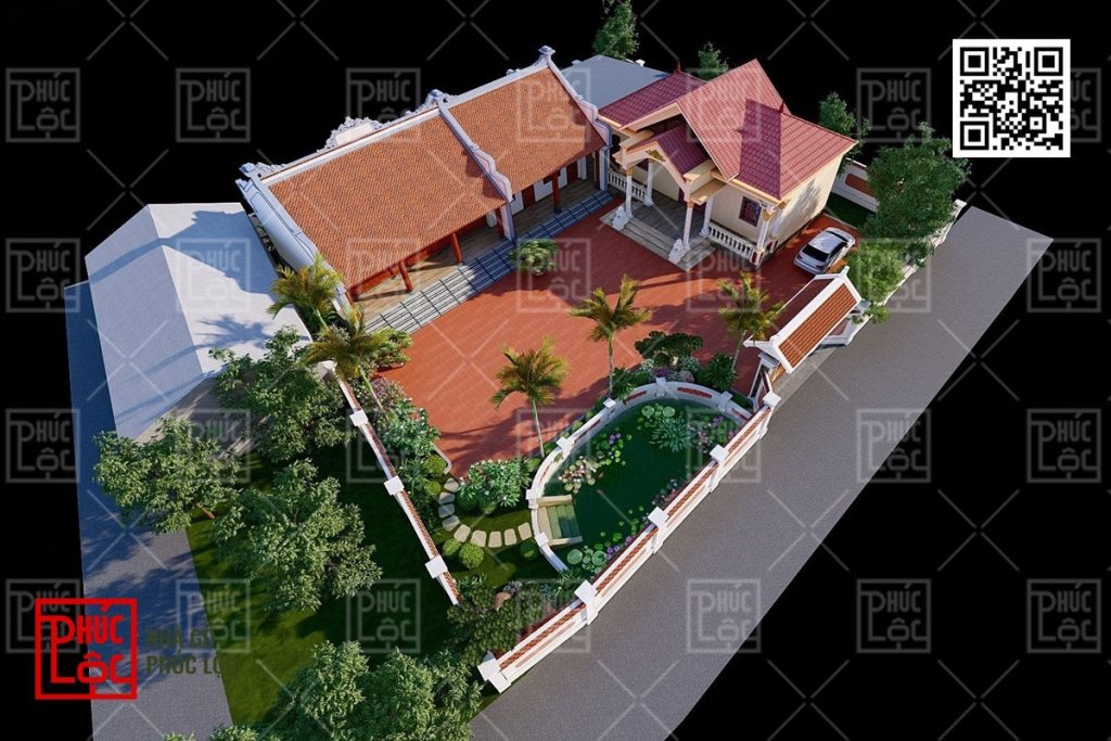 Tận dụng phần đất khuyết làm không gian phụ