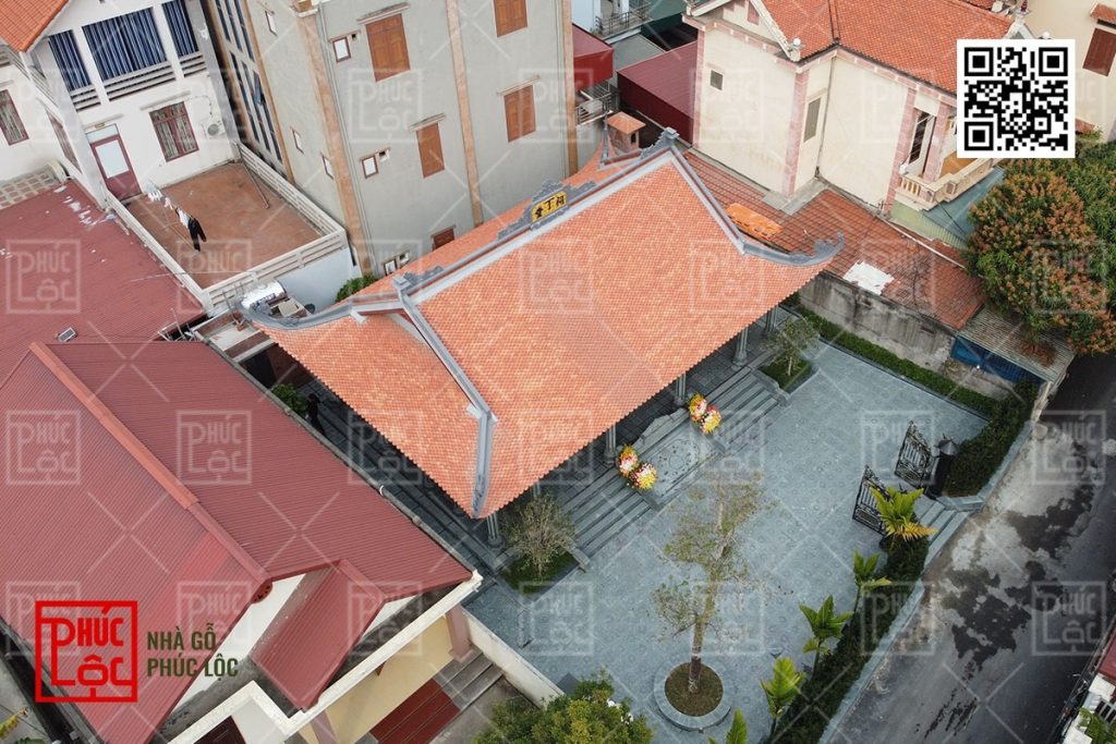 Tạo khoảng sân thoáng phía trước nhà
