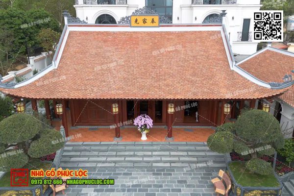 Mái ngói ta nung đặc trưng